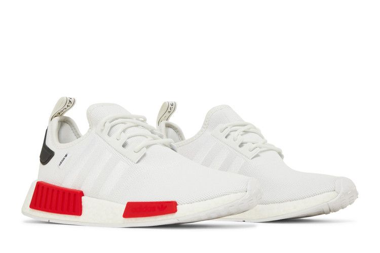 adidas NMD R1 White Vivid Red