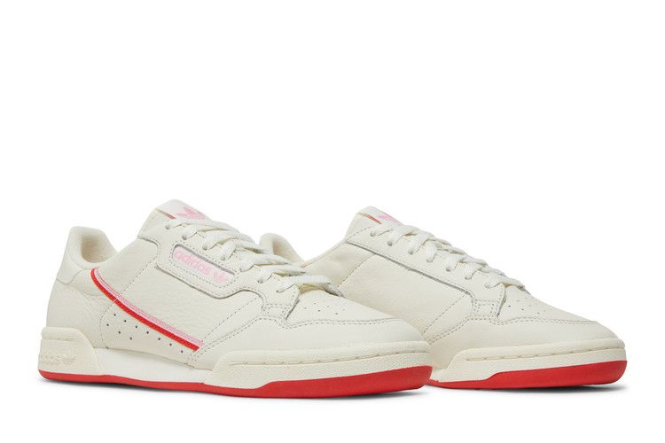 adidas Continental 80 Off White Active Red (Women's)