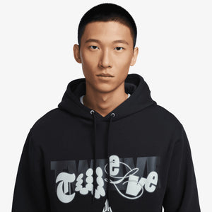 NIKE | JA MORANT JA CLUB FLEECE { BLACK/LIGHT SILVER