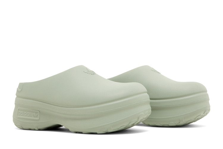 adidas adiFOM Stan Smith Mule Silver Green (Women's)