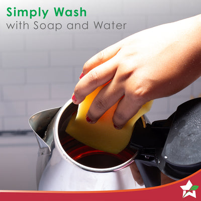 Wonderchef Renewed Crescent Electric Kettle | Stainless Steel