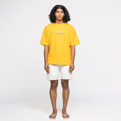 F A R A K | SARDAAR KA NAMAK T-SHIRT { YELLOW/YELLOW
