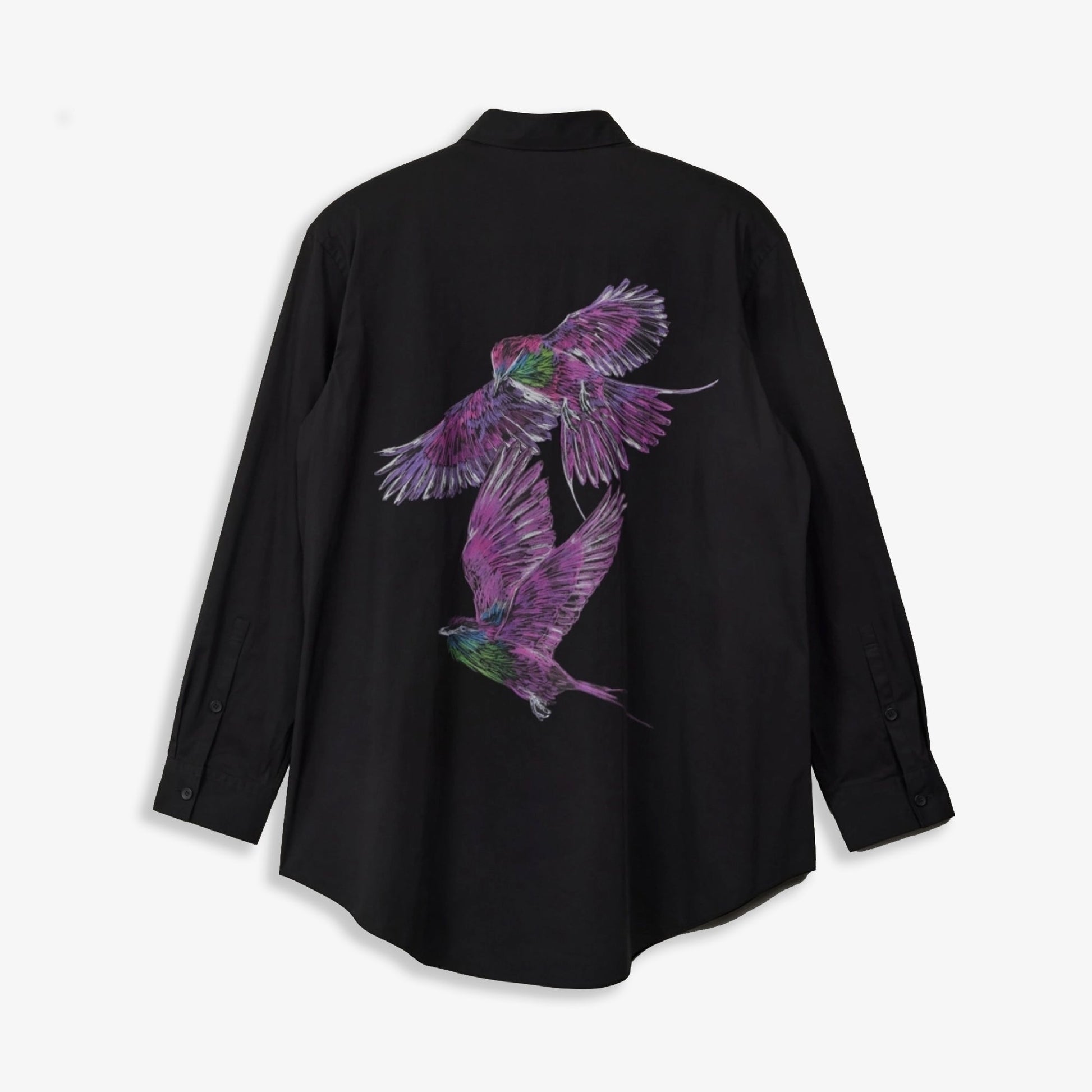 Y-3 | GRAPHIC SHIRT { BLACK