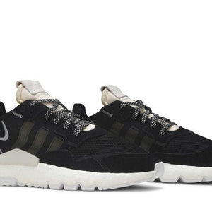 adidas Nite Jogger Core Black Raw White (Women's)
