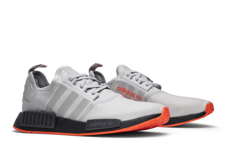 adidas NMD R1 Grey Solar Red