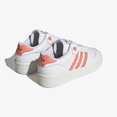 Adidas Originals | RIVALRY LOW  { WHITE/GOLD METALLIC