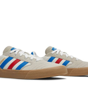 adidas Busenitz Vulc II Bliss Blue Bird Red Gum