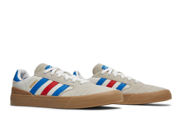 adidas Busenitz Vulc II Bliss Blue Bird Red Gum
