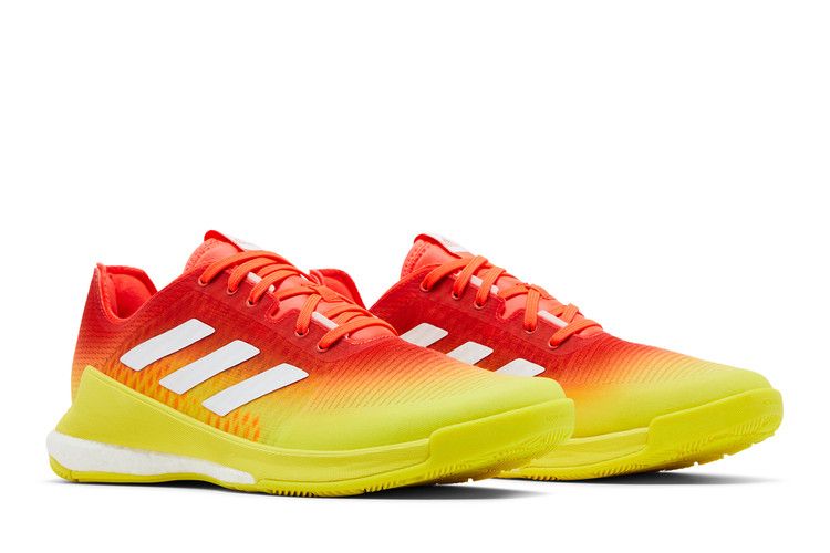 adidas Crazyflight Solar Red Acid Yellow (Women's)