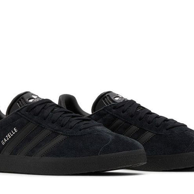 adidas Gazelle All Black Silver Metallic