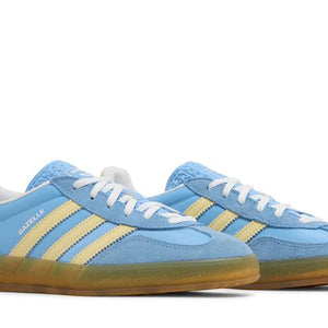 adidas Gazelle Indoor Semi Blue Burst Almost Yellow (Women's)