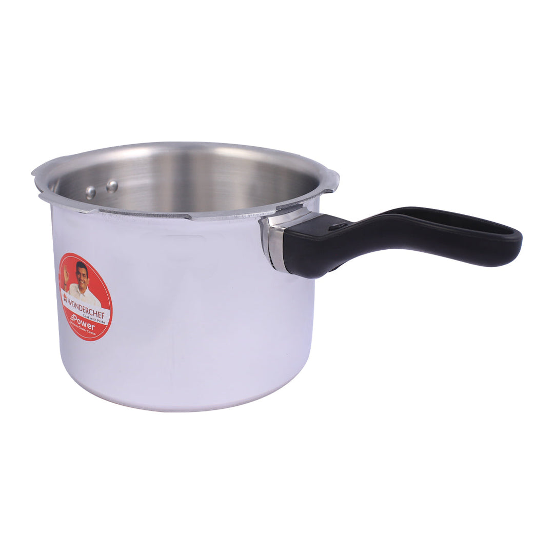 Power 2,3,5L Pressure Aluminium Cooker Combo.