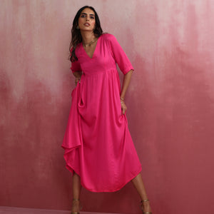 trueBrowns Modal Pink Dress