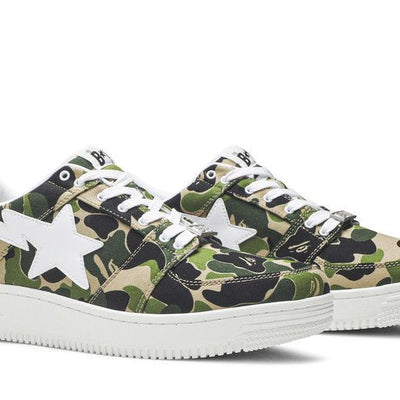 A Bathing Ape Bape Sta Low ABC Camo 20th Anniversary Green