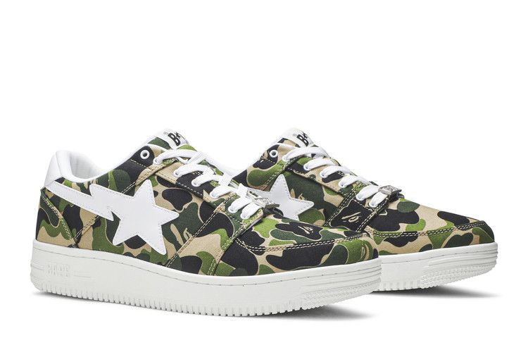 A Bathing Ape Bape Sta Low ABC Camo 20th Anniversary Green