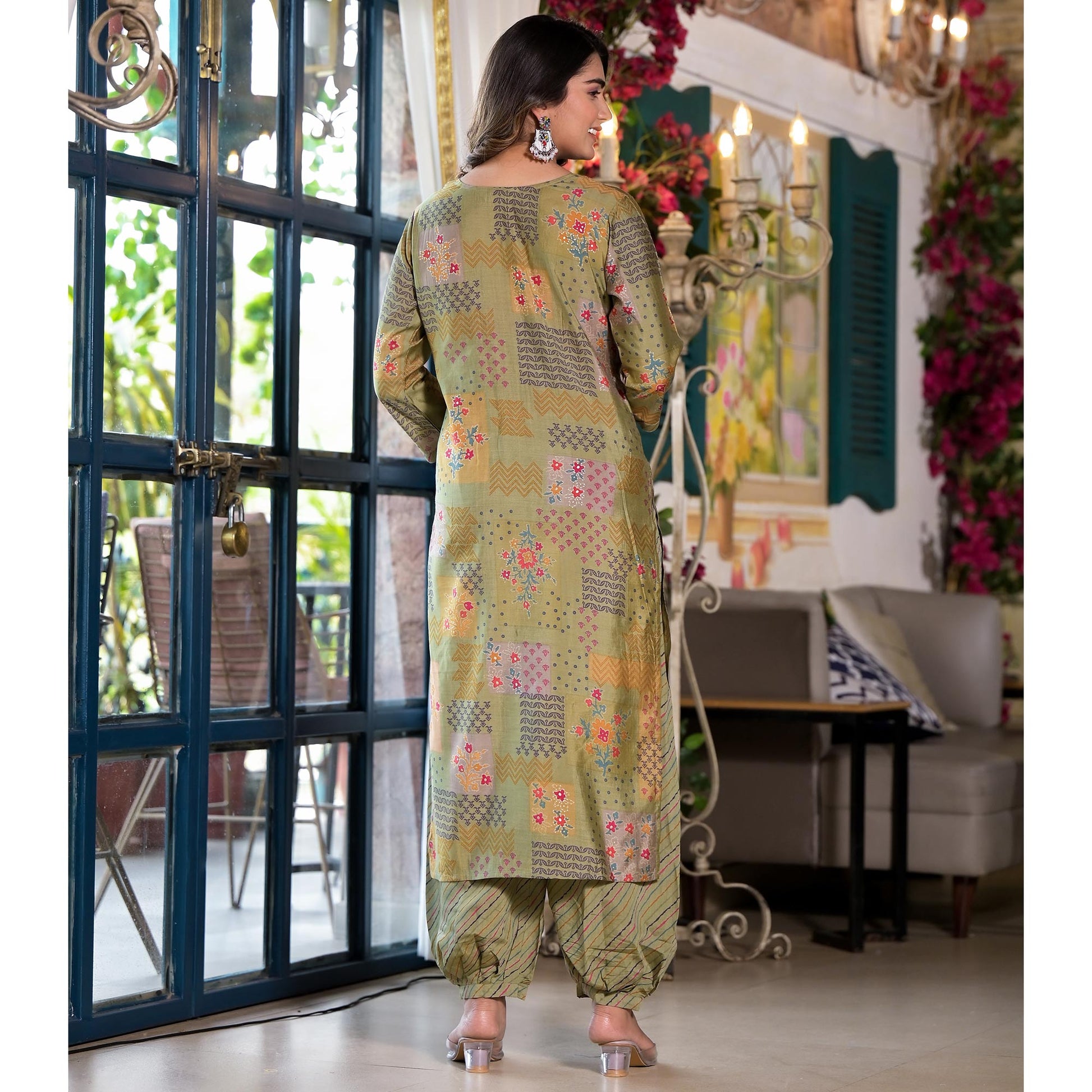 green-digital-printed-chanderi-silk-salwar-suit