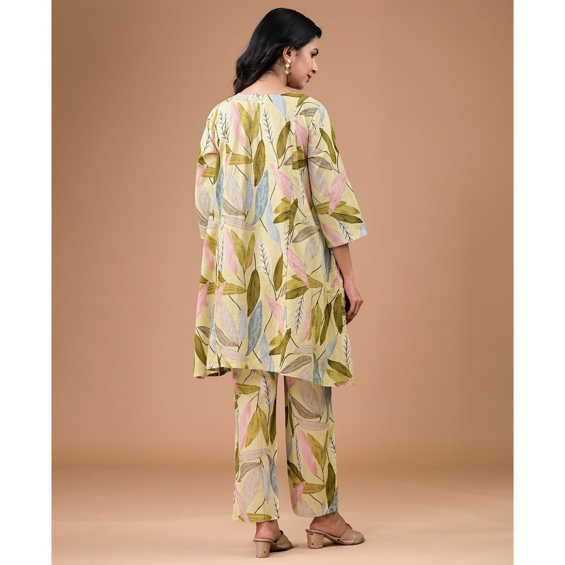 green-printed-pure-cotton-co-ord-set