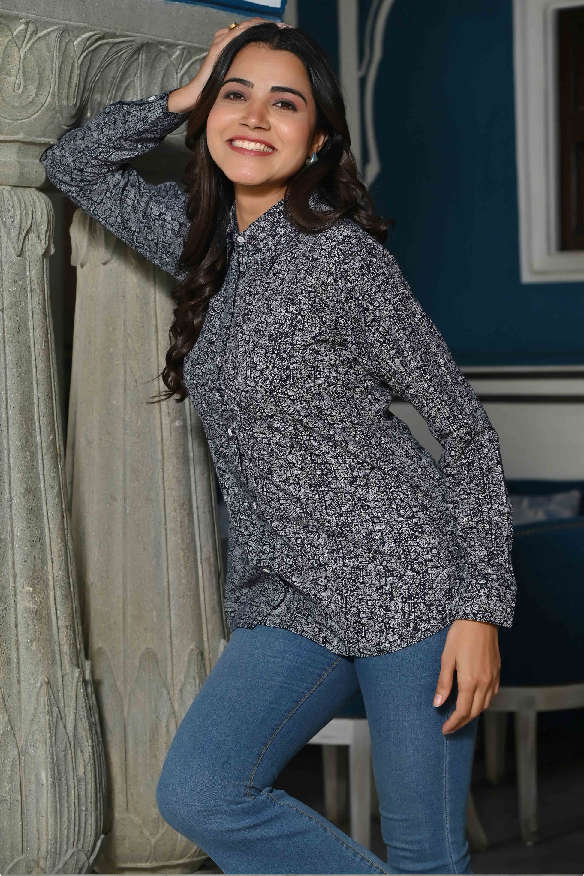 grey-abstract-printed-pure-cotton-top
