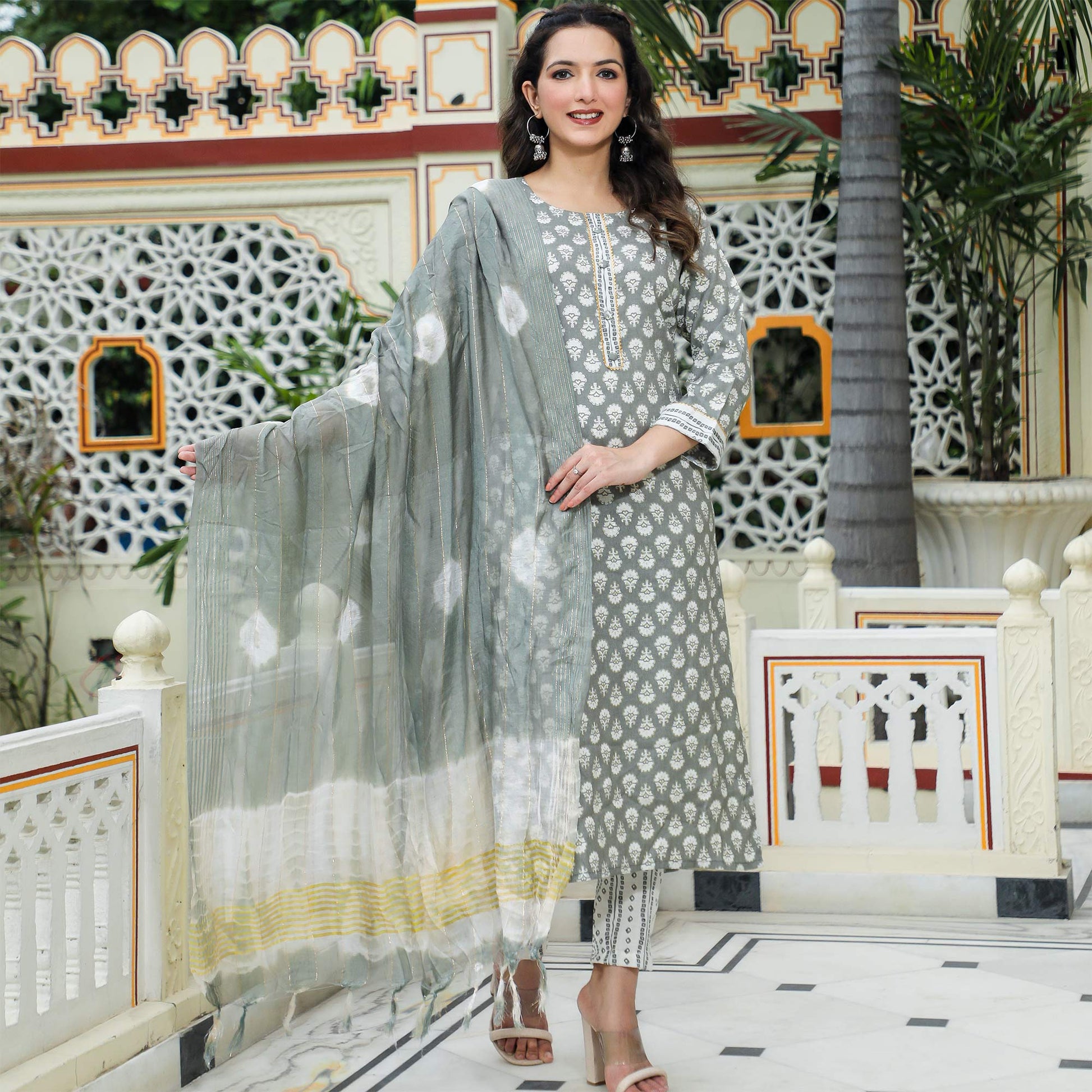 grey-floral-foil-printed-rayon-suit-1
