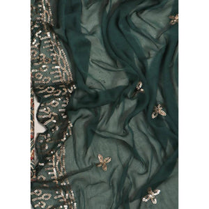 green-floral-foil-printed-cotton-blend-dress-material