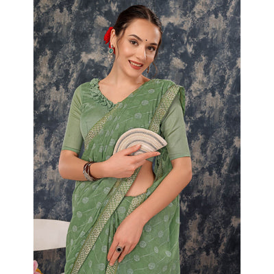 green-printed-chiffon-saree-with-lace-border-5