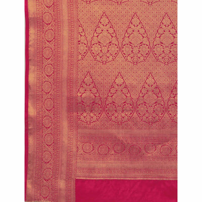 Blue Woven Dola Silk Saree