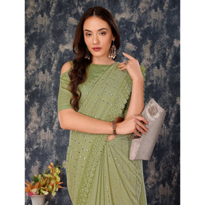 green-tikali-with-floral-embroidered-lycra-saree