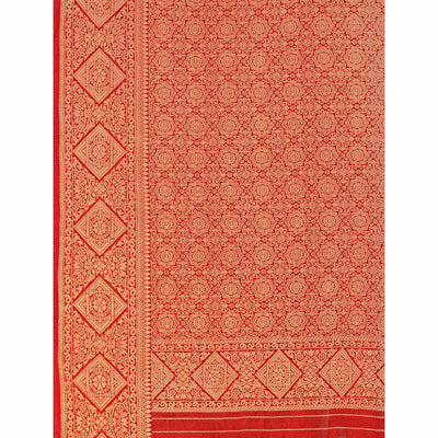 Blue Woven Dola Silk Saree