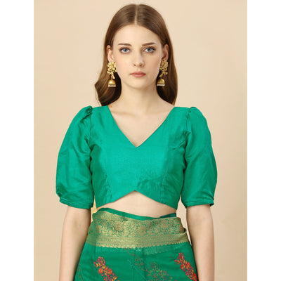 green-floral-embroidery-with-swarovski-work-organza-saree