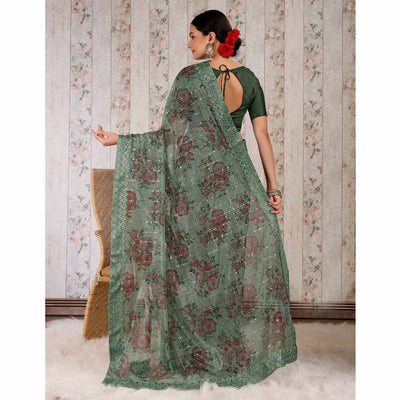 green-floral-digital-printed-lycra-saree-wirh-embroidered-border