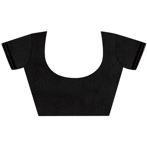 Brown Digital Printed Lycra Saree With Lace Border