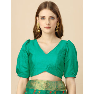 green-floral-embroidery-with-swarovski-work-organza-saree-2