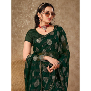 green-foil-printed-chiffon-saree-with-gota-patti-lace-border