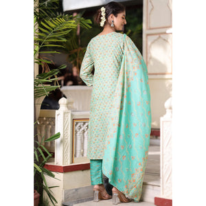 green-floral-printed-pure-cotton-suit-1