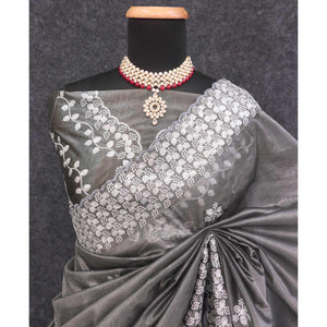 grey-floral-embroidered-net-saree