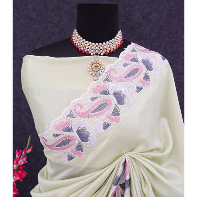 green-floral-embroidered-vichitra-silk-saree-4