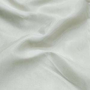 Cream Printed With Handwork Organza Dress Material