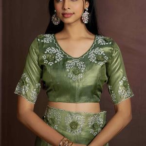 green-floral-sequins-with-zarkan-work-organza-saree-1