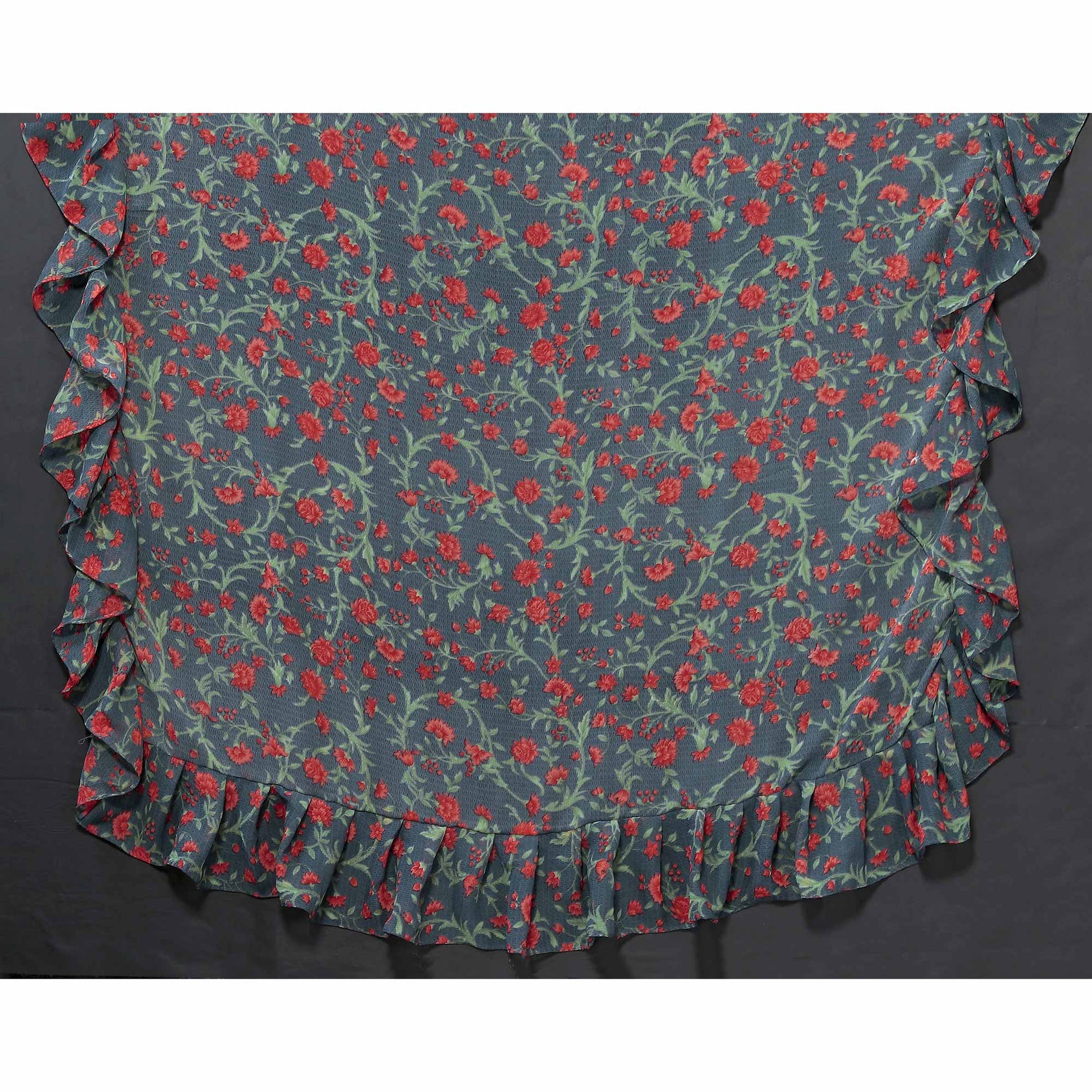 grey-floral-printed-georgette-saree-7