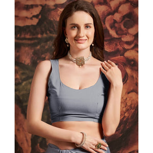 grey-embroidered-art-silk-saree-1