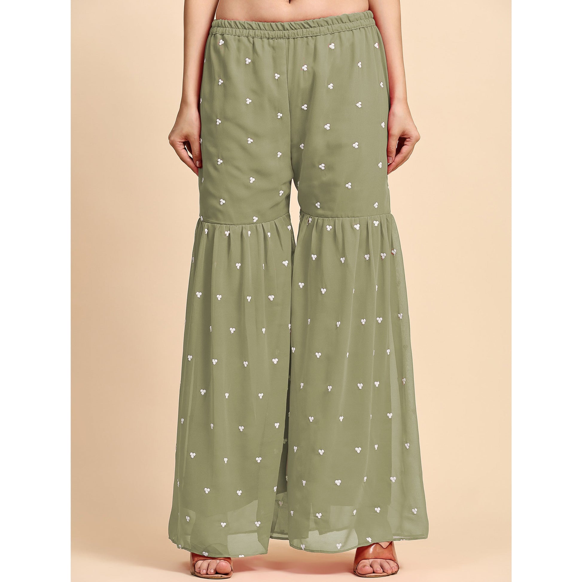green-floral-sequins-embroidered-georgette-semi-stitched-suit