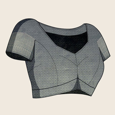 grey-floral-digital-printed-with-woven-banarasi-silk-saree