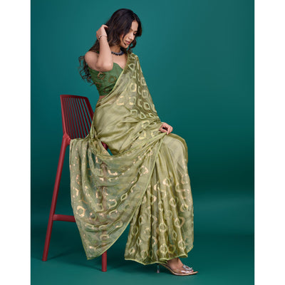 green-sequin-embroidered-georgette-saree