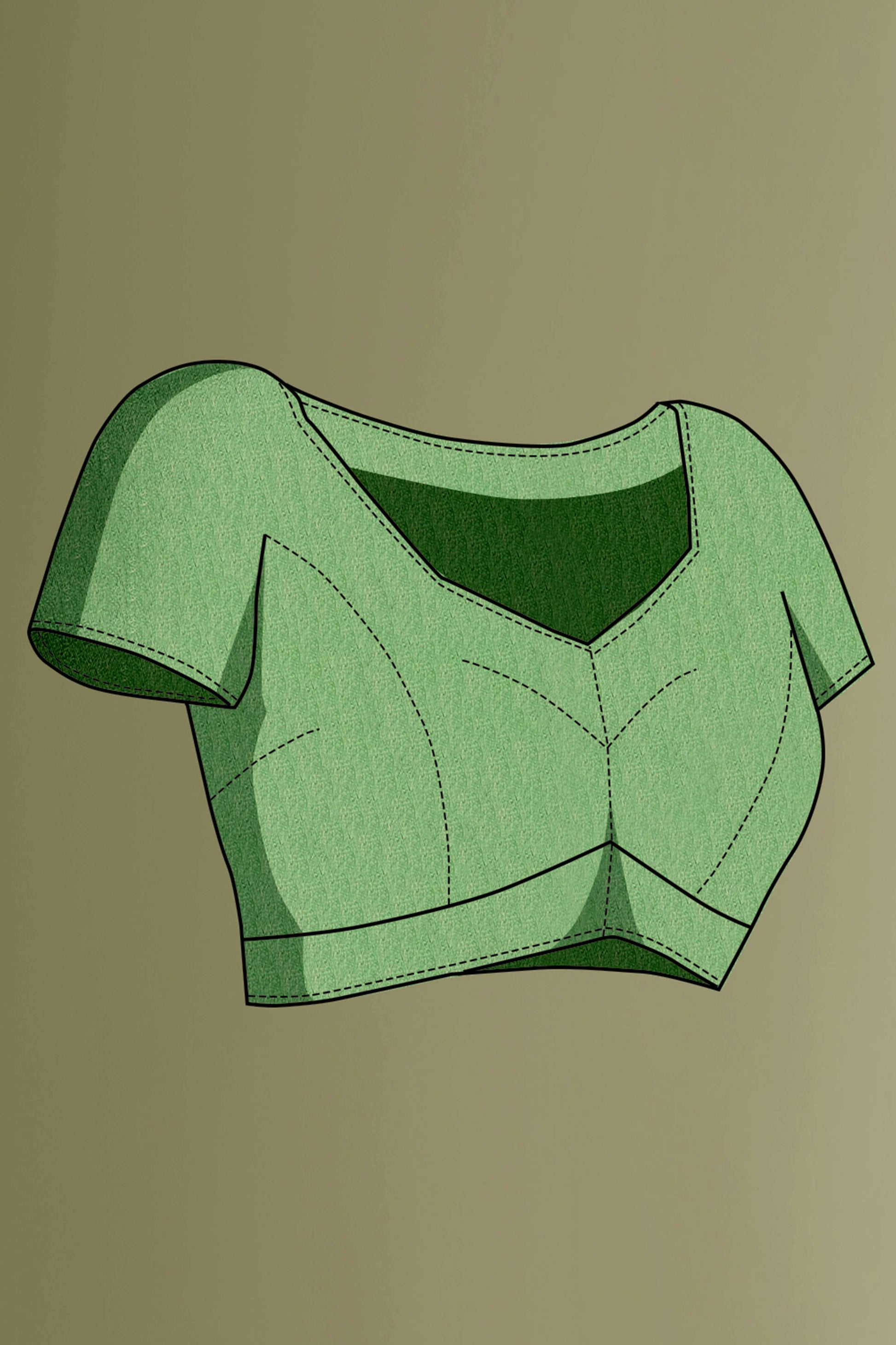 green-solid-with-zari-embroidered-georgette-saree