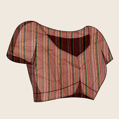 Mauve Digital Printed Cotton Silk Saree With Border