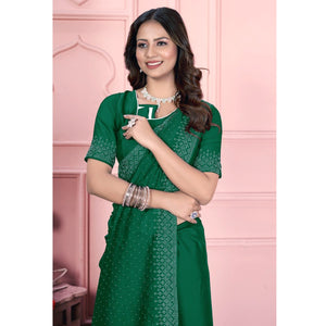 green-swarovski-work-satin-saree