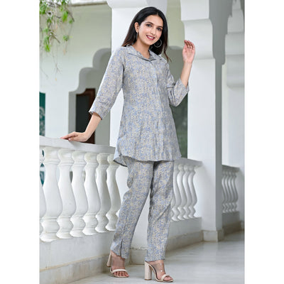 grey-floral-printed-chanderi-co-ord-set