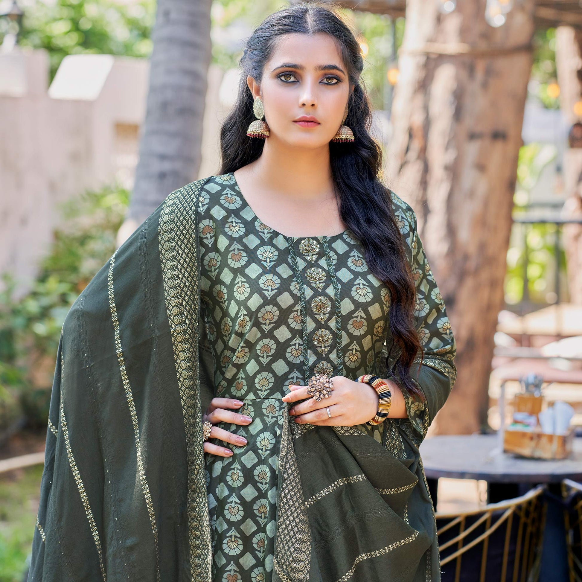 grey-anarkali-chanderi-silk-suit-with-handcrafted-foil-print