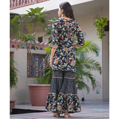 green-floral-foil-printed-rayon-sharara-suit-with-handcrafted