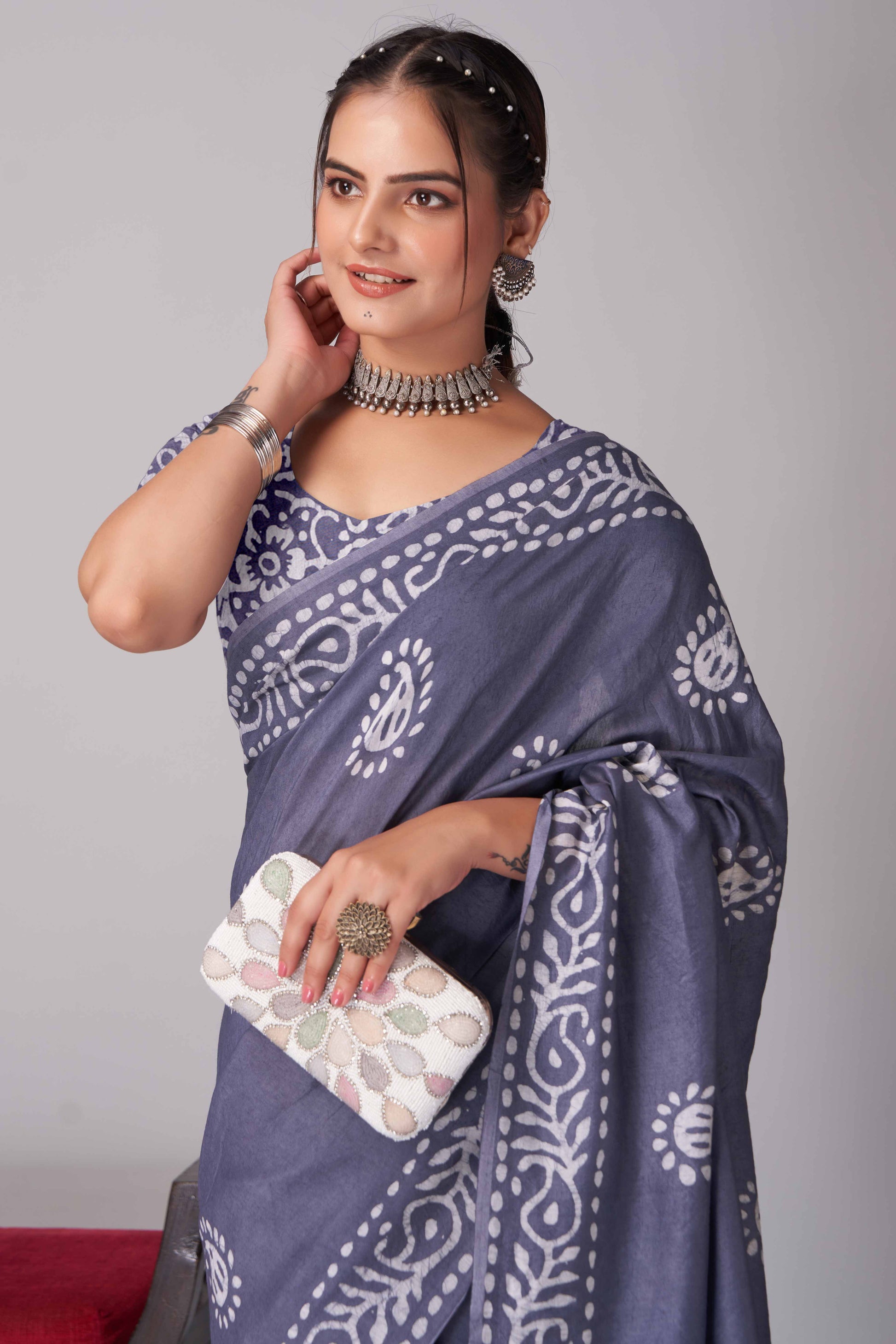 grey-batik-printed-chanderi-cotton-silk-saree